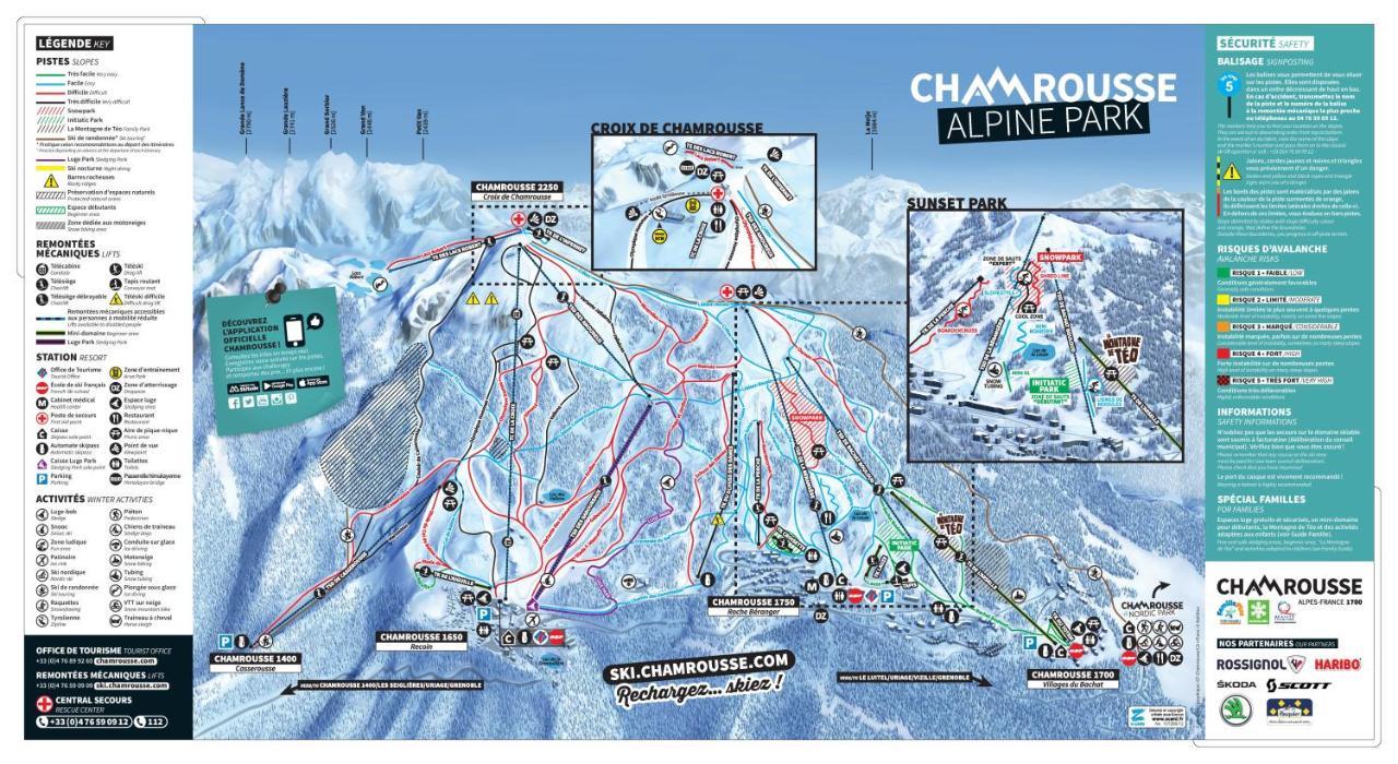 Meleze B *** Plein Sud Leilighet Chamrousse Eksteriør bilde
